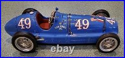 1/18 Replicarz 1940 Maserati L. O'R. Special Blue #49 Grand Prix Formula 1 Racing