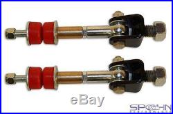 1.375 Front & 1.00 Rear Chrome Moly Sway Bars Set with Spherical Front End Links