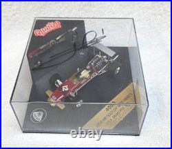 1/43 Quartzo Lotus 49B Gold Leaf, 1968 US Grand Prix signed by Mario Andretti