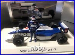1/43 Tyrrell 018 #4 Jean Alesi 1990 US Grand Prix 2nd 998056