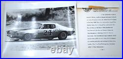 10pc 1971 WATKINS GLEN GRAND PRIX Press PACKAGE 8x10 Photos B/W +Bio SCCA Revson