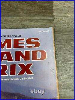 10th Annual L. A. Times Grand Prix Auto Racing Program 1967 Riverside Raceway Oct