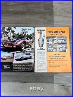 10th Annual L. A. Times Grand Prix Auto Racing Program 1967 Riverside Raceway Oct