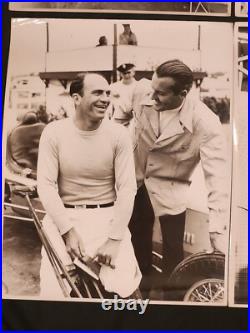 11 Vtg 40s Photographer Frank Smith Race Indy, Nascar, Midget Car Photos Racing
