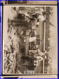 11 Vtg 40s Photographer Frank Smith Race Indy, Nascar, Midget Car Photos Racing