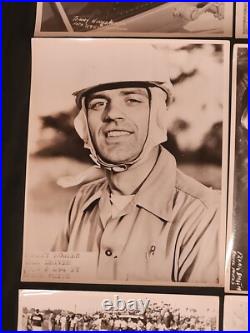 11 Vtg 40s Photographer Frank Smith Race Indy, Nascar, Midget Car Photos Racing