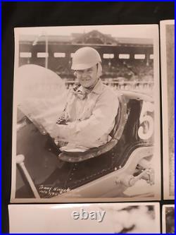 11 Vtg 40s Photographer Frank Smith Race Indy, Nascar, Midget Car Photos Racing