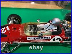 118 A Model Classic Lotus 49b Ford #12 Mario Andretti USA Grand Prix Q9004 F1