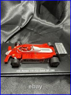 143 SPARK Alfa Romeo 179 Dutch Grand Prix 1980 #22 Vitorio Brambilla Boxed USA