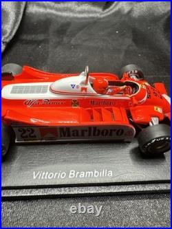 143 SPARK Alfa Romeo 179 Dutch Grand Prix 1980 #22 Vitorio Brambilla Boxed USA