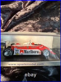 143 SPARK S1792 Alfa Romeo 179 Dutch Grand Prix 1980 #22 Gilles Villeneuve Open