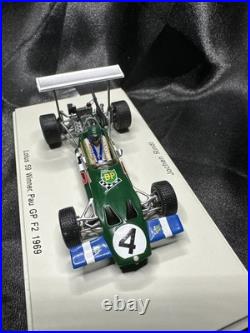 143 SPARK S4276 Lotus 59 F2 Pau Grand Prix Winner 1969 #4 J. Rindt #4 Boxed USA