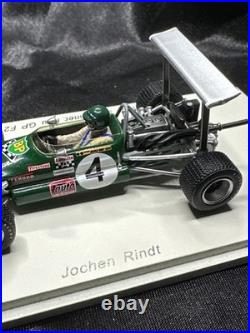 143 SPARK S4276 Lotus 59 F2 Pau Grand Prix Winner 1969 #4 J. Rindt #4 Boxed USA