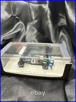 143 SPARK S4276 Lotus 59 F2 Pau Grand Prix Winner 1969 #4 J. Rindt #4 Boxed USA