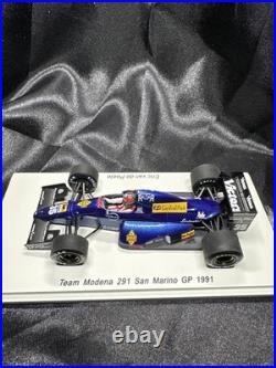 143 SPARK Team Modena San Marino GP 1991 Eric Van De Poeple Scarce USA Boxed