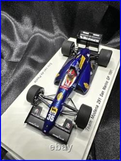 143 SPARK Team Modena San Marino GP 1991 Eric Van De Poeple Scarce USA Boxed