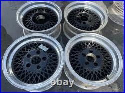 15 Vintage Wheels Rims Alloy Mag American Mesh Ar192 92 Racing Enkie Black Honey