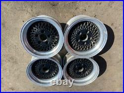 15 Vintage Wheels Rims Alloy Mag American Racing Mesh 192 Enkei Honey Comb