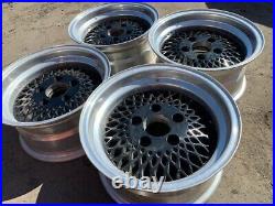 15 Vintage Wheels Rims Alloy Mag American Racing Mesh 192 Enkei Honey Comb