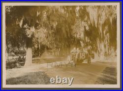 1908 Ralph De Palma, Iconic Racer at First American Grand Prix Vintage Photo