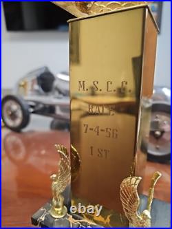 1956 Ferrari Mondial Bob Goldich 1st Place Car Racing Trophy Award Cup Race