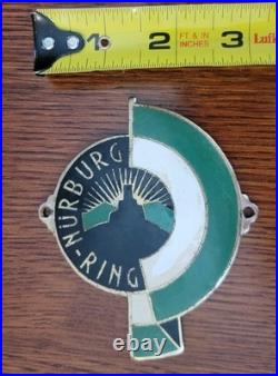1956 Nurburgring German Grand Prix Race August 5 Cloisonne grill badge emblem 1956 Nurburgring German Grand Prix Race August 5 Cloisonne grill badge emblem