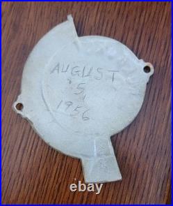 1956 Nurburgring German Grand Prix Race August 5 Cloisonne grill badge emblem 1956 Nurburgring German Grand Prix Race August 5 Cloisonne grill badge emblem