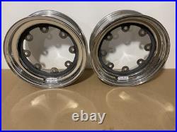 1960 1968 Pontiac Catalina Grand Prix Bonneville 8 Lug Chrome Steel Wheels