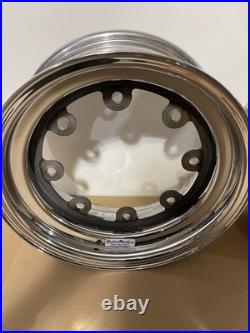 1960 1968 Pontiac Catalina Grand Prix Bonneville 8 Lug Chrome Steel Wheels