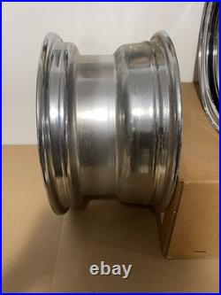 1960 1968 Pontiac Catalina Grand Prix Bonneville 8 Lug Chrome Steel Wheels