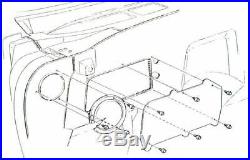 1960-81 GM Camaro Firebird Chevelle 442 GTO Firewall Heater Delete Plates Panel