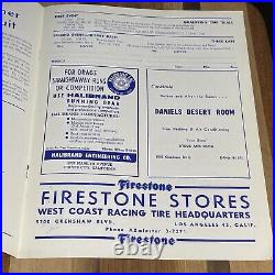 1960 USAC Midget Turkey Night Grand Prix Program, Tony Bettenhausen Cover