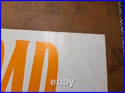 1960 Vaca Valley Road Races Sports Car Club Grand Prix Motorcycles Orig Poster