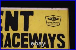 1960's Washington Auto Racing Framed Poster! Vintage Sports Car Grand Prix Race