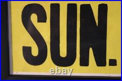 1960's Washington Auto Racing Framed Poster! Vintage Sports Car Grand Prix Race