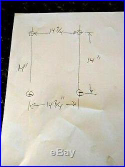 1960's and 1970's GM 6 Way Power Seat tracks used Cadillac, Buick, Chevy, Olds