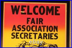 1960s RB Motor Speedway Auto Race 14X22 Framed Poster! Indy & Stock Race Cars