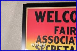 1960s RB Motor Speedway Auto Race 14X22 Framed Poster! Indy & Stock Race Cars