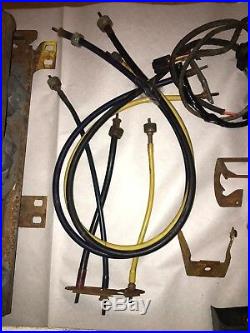 1961-1969 Gm Power Bench Seat Complete Kit Trim Track Covers Switch Wiring Oem