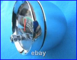 1961-64 Pontiac Tachometer Beautiful Original Chrome Plating & Face