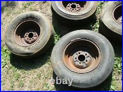 1962 63 Pontiac Catalina Grand Prix Factory steel rims 14 with 5 wheel pattern