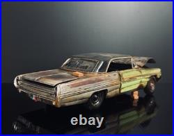 1962 Pontiac Catalina / Grand Prix Wrecked Abandoned Barn Find 1/18 HTF 1 Of 1