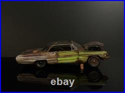 1962 Pontiac Catalina / Grand Prix Wrecked Abandoned Barn Find 1/18 HTF 1 Of 1