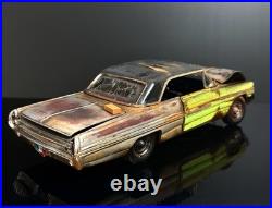 1962 Pontiac Catalina / Grand Prix Wrecked Abandoned Barn Find 1/18 HTF 1 Of 1