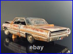 1962 Pontiac Catalina / Grand Prix Wrecked Abandoned Barn Find 1/18 HTF 1 Of 1