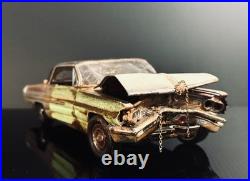 1962 Pontiac Catalina / Grand Prix Wrecked Abandoned Barn Find 1/18 HTF 1 Of 1