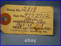 1963 1964 Bonneville Catalina Grand Prix HORN SWITCH Dlx wheel NOS 9772712