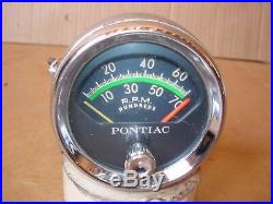 1963 1964 Pontiac Catalina Grand Prix Bonneville Orig. 7k RPM Tachometer Tach