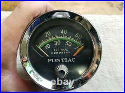 1963 1964 Pontiac Tachometer Tach Bonneville Grand Prix Catalina 2+2 389 421