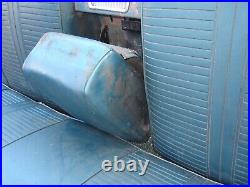 1963 Grand Prix Dark Teal Rear Seats Nice Frames With Speaker Grill No Speaker